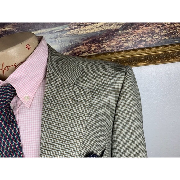 44R Ermenegildo Zegna 15 Milmil 15 Peppermint Sport Coat - Picture 7 of 12